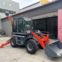 HDL-20L Backhoe Loader 3.5T 4WD Mini Backhoe Loader Model Mesin Yuchai 490 Kapasitas Bucket 0.04 m³
