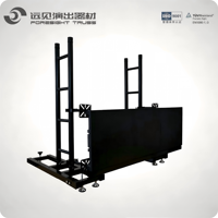 Structure de support au sol modulaire en aluminium pour mur vidéo LED, support arrière robuste pour écran LED, idéal pour panneaux d'affichage LED de location