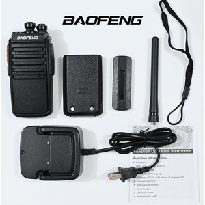 Radio portable Baofeng BF-E50, batterie rechargeable, charge par type C, talkie-walkie pour extérieur, construction, restauration, usage civil - Product Image 5