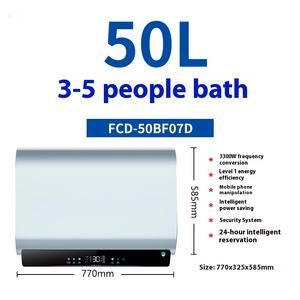 Cutting Edge 50L 80L <span class=keywords><strong>100L</strong></span> Automatique Meilleur <span class=keywords><strong>Chauffe</strong></span>-<span class=keywords><strong>Eau</strong></span> Électrique Double Réservoir Geyser pour Salle De Bains Ménage Hôtel - Product Image 3
