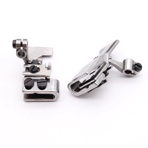 Nuevo pie de arrastre doble para doble pliegue con 4 hilos para dos capas de tela, compatible con overlockers de brazo bajo/medio/alto - Product Image 1