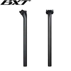 Tubo de Asiento de Bicicleta de Montaña de <span class=keywords><strong>Carbono</strong></span> BXT <span class=keywords><strong>27.2</strong></span>, Tubo de Asiento Original sin Acabado, Rieles de 7x9 mm, Tubo de Asiento de Bicicleta de Fibra de <span class=keywords><strong>Carbono</strong></span> de <span class=keywords><strong>27.2</strong></span> mm - Product Image 3