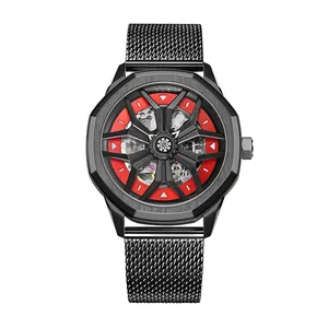 Rubber Strap MIYOTA 8N24 Mens Watches Automatic Brand Luxury Oem Watch Automatic Wrist Watches China Factory Supply