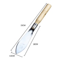 Haute qualité forte pelle couteau creuser sol dur désherbage jardinage outils à main ensembles