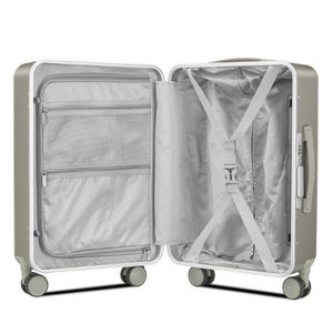 Bagage à roulettes en aluminium léger de luxe pour <span class=keywords><strong>valise</strong></span> rigide PC unisexe avec <span class=keywords><strong>roues</strong></span> pivotantes pour <span class=keywords><strong>valise</strong></span> de voyage <span class=keywords><strong>cabine</strong></span> - Product Image 3