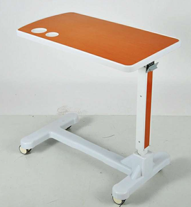 Meja Makan dapat digerakkan medis atas tempat tidur meja makan hidrolik samping tempat tidur atas meja untuk pasien rumah sakit - Product Image 2