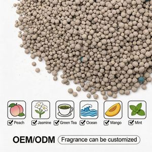 BENJIE Strong Clumping 99% Dust-Free Extra Odor Control Highly Adsorbent <b>Ball</b> Shape 5L Grey Bentonite Cat Litter - Product Image 5