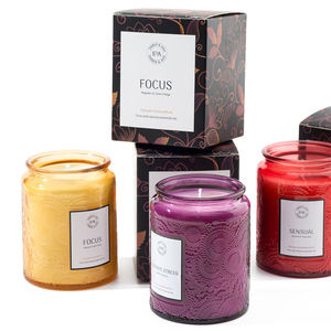 Velas Aromáticas de Cera de Soya de Lujo AIKUN, Aroma Intenso y Duradero, Logotipo Personalizado, Venta al Por Mayor para Hogar y Oficina - Product Image 2