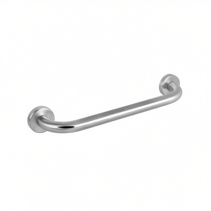 Barra de Apoyo Recta de Seguridad de 30 cm, Cromada, para Baño - Product Image 2
