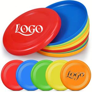 Disque volant en PE personnalisé avec logo, coloré et écologique, pour jeux de plein air, d'extérieur, sur pelouse, pour l'apprentissage des enfants, des adultes et des animaux de compagnie - Product Image 1