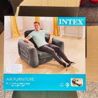 INTEX 66551 — canapé-lit extractible, mobilier d'extérieur et d'intérieur, canapé Double, grandes tailles