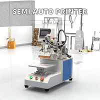 Machine de sérigraphie semi-automatique pour matériel plastique Acrylique et lunettes de soleil pour coussinets de chaussures Hardware et accessoires de chaussures