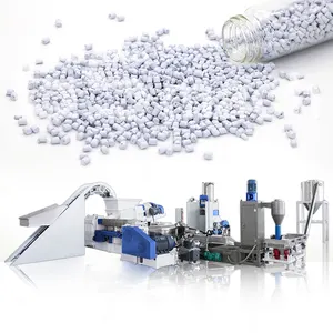 top Grade Quality Filler Masterbatch making machine Single and Double Screw Masterbatch Pellets Granulation