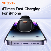 Alimentation électrique Mcdodo 401 UK, chargeur rapide PD 20W, chargeur type C 20W, câbles PD, chargeur USB-C pour iPhone, iPad, iPod