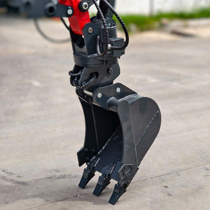 รถขุดขนาดเล็กแบบตีนตะขาบราคาประหยัด พร้อมมอเตอร์และปั๊มไฮดรอลิก Eaton สำหรับงานสวนกลางแจ้ง - Product Image 5