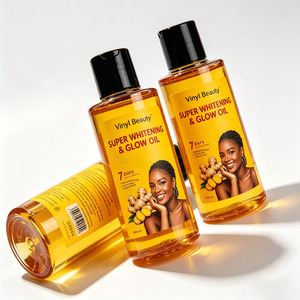 Huile de massage corporelle au curcuma, huile naturelle pour le corps, soin relaxant pour la peau, hydratante et nourrissante pour peaux sèches - Product Image 3