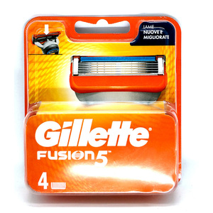 Para Gillette for Fusion 5-Cuchillas de afeitar naranjas de 8 piezas para un afeitado y depilación seguros - Product Image 1