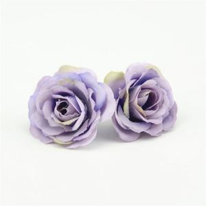 Venta al por Mayor de Cabezas de Rosa Pequeñas de Terciopelo Artificial de Alta Calidad de 3CM para Decoración de Bodas o Hogar DIY - Product Image 4