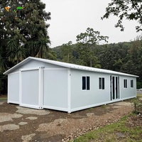 Maison préfabriquée modulaire préfabriquée, bâtiment préfabriqué, 2, 3, 4 chambres, maison mobile, mini-maison, maison pliable extensible, conteneur