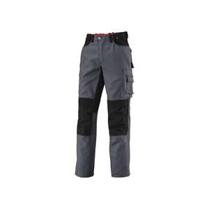 BP Pantalon de travail 1789 taille 48 gris foncé/noir 65% PES/35% coton - Product Image 1
