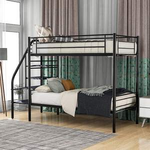 Lit de dortoir d'étudiant lit en fer multifonctionnel lit haut et bas de haute qualité et joli look - Product Image 1