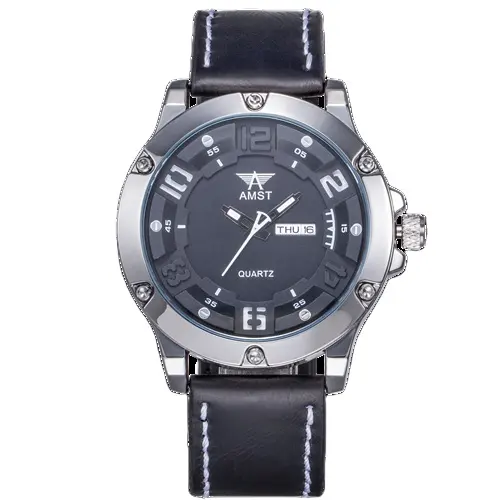 중국 제조 판매 남성 브랜드 LED 디스플레이 아날로그 디지털 시계 벨트 시계