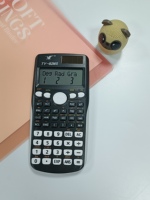 Calculatrice scientifique non programmable Fx-82Ms 2e génération, 240 fonctions et écran à 2 lignes, noir, pour étudiants à bon prix
