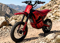 Motos électriques tout-terrain M5 pas chères pour adultes, vente en gros, 1200W, moteur central, moto électrique populaire 50km/h pour l'Amérique du Sud