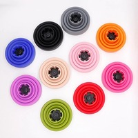 Diffuseur pliable en silicone pour sèche-cheveux, accessoire pour cheveux bouclés