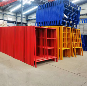 Construction <strong>Use</strong> Building Material Traditional Industrial Steel Ladder Type Mobile Fascade Frame <strong>Scaffolding</strong> 200 lb Load - Product Image 2