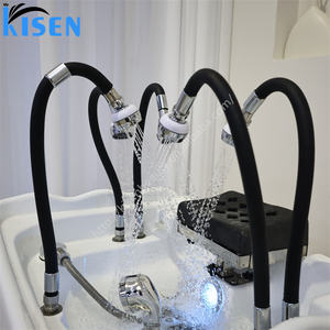 Kisen Compact Head Spa <span class=keywords><strong>Bac</strong></span> Sans Plomberie Mobile Style Japonais Shampooing Évier Salon Plateau De Massage avec Chauffage et Réservoir D'eau 60L - Product Image 4