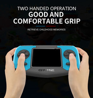 Console de jeu portable S2, écran 2,4'', console de jeu rétro, 520+ jeux intégrés, prise en charge du jeu à deux joueurs