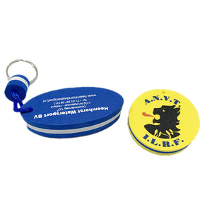 Tùy chỉnh nổi EVA Keychain trong thuyền buồm hình dạng <span class=keywords><strong>PU</strong></span> bọt vòng chìa khóa cho một món quà miễn phí cho khách hàng - Product Image 2