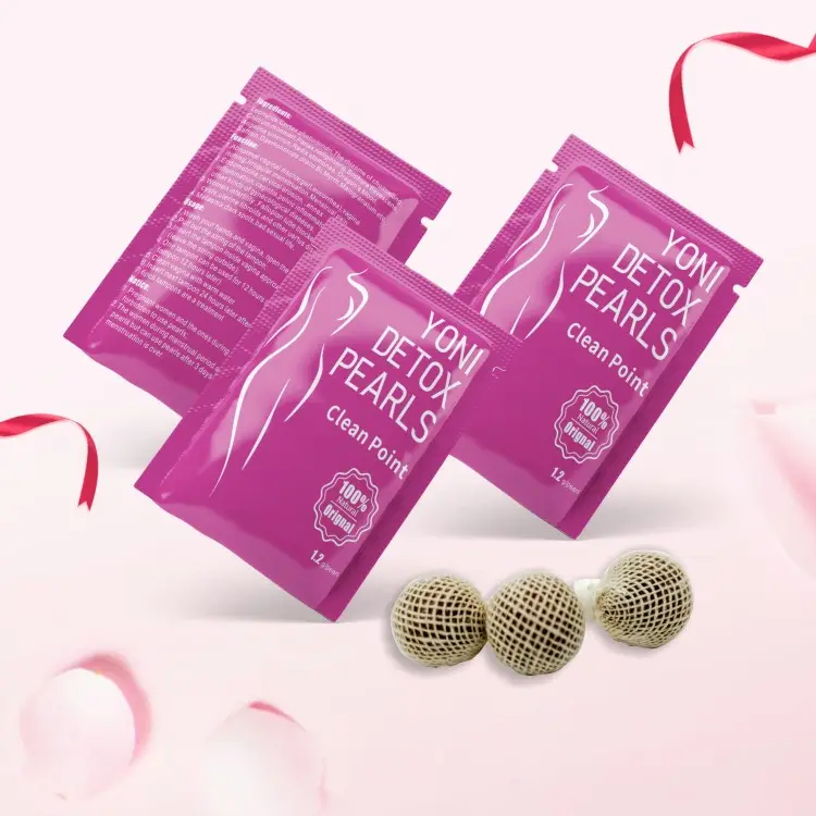 100% Original natürliche Kräuter Gebärmutter Vaginal Clean Point Tampon Yoni Detox Perlen Vaginal Reinigungs tampons