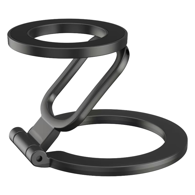 Magnetic Folding Metal Zinc Alloy Phone Hooks Holder Custom Desk Mount Finger Stick for Magnetic Phone Holder Phone Case