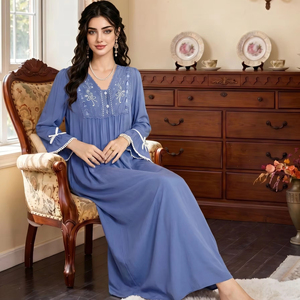 Pijama de Verano para Mujer, Ligero, de Algodón, Cintura Elástica, Secado Rápido, Estilo Vacacional, Transpirable y Holgado - Product Image 1