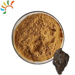 Poudre d'extrait de Shilajit de qualité alimentaire 1 kg, soluble dans l'eau, échantillon <span class=keywords><strong>gratuit</strong></span>, 5%-80% d'acide fulvique, en fût - Product Image 1