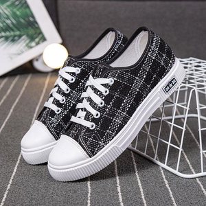 Zapatillas de Lona Transpirables para Mujer, Moda 2026, Primavera, Nuevas, Planas, Casuales, Estilo Coreano, para Estudiantes, Uso Diario - Product Image 3