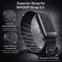 Correa de Nailon Suave Premium para Whoop 5.0, Compatible con Whoop Sportflex ONE/MG ECG
