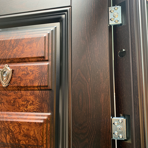 TECHTOP <span class=keywords><strong>Porte</strong></span> d'entrée principale en acier inoxydable pour les maisons <span class=keywords><strong>Porte</strong></span> d'entrée de sécurité en acier inoxydable pour la maison <span class=keywords><strong>Prix</strong></span> bon marché <span class=keywords><strong>Porte</strong></span> d'entrée en métal en fer - Product Image 6