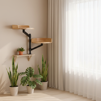 Lit de bureau pour chat gain de place avec couvercle souple amovible et cadre en acier, hamac pour chat double face, lit de table pliable et élégant pour animaux de compagnie