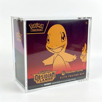 Boîte de protection en acrylique transparent avec aimant puissant pour collection TCG Elite Trainer Box (ETB) – Prix usine, faible MOQ