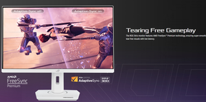 Monitor para Juegos ROG Strix XG259QNS-W de 24.5 Pulgadas FHD 380Hz Fast IPS 1ms GTG Compatible con NVIDIA G-SYNC HDR10 Pantalla Blanca para Esports - Product Image 5