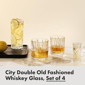 Vaso Clásico para Whisky, Vasos y Copas de Bar, 10 oz, 11 oz, Vasos/Vajilla para Whisky Estilo Old Fashioned para Bourbon/Ron/Bar - Product Image 6