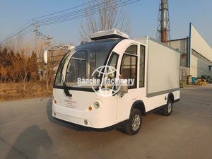รถเที่ยวชมเมืองและรถบัสทางไกลแบบไฟฟ้า 23 ที่นั่ง แบตเตอรี่ 72V200AH ระยะทางวิ่ง 100 กม. ปรับแต่งระบบปรับอากาศได้ - Product Image 3