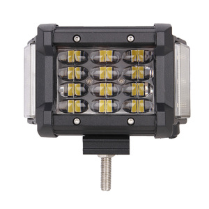 Lampe de travail en voiture, 4 pouces, 28W, tir latéral, barre lumineuse, super brillante, 5D, avec lentille, livraison gratuite - Product Image 2