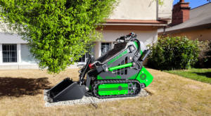 Mini chargeuse compacte électrique avec moteur EPA Capacité de 650kg Seau de chasse-<span class=keywords><strong>neige</strong></span> de jardin SK650-E frontal à vendre - Product Image 6