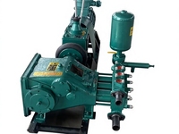 Pompe à boue horizontale triplex à mouvement alternatif BW150 pour le forage de puits d'eau, le renforcement des fondations et les opérations de coulis de boue