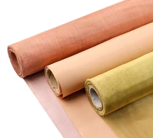 Tissu en fil de laiton tissé à faible émission de gaz et à libération minimale de vapeurs pour applications filtrantes avec service de soudage - Product Image 5