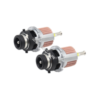 Ampoules de phares LED AILECAR RT4 D2S 150W 4300LM 6000K Remplacement Xénon HID Kit de conversion de phares automatiques à 360 degrés 9V-32V